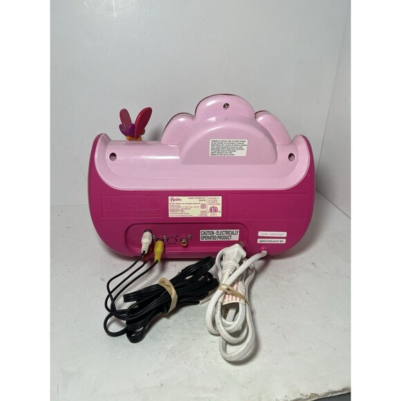 Barbie DVD Player 2007 Blossom No remote Works Tested BAR330 Mattel Vintage - Picture 10 of 10